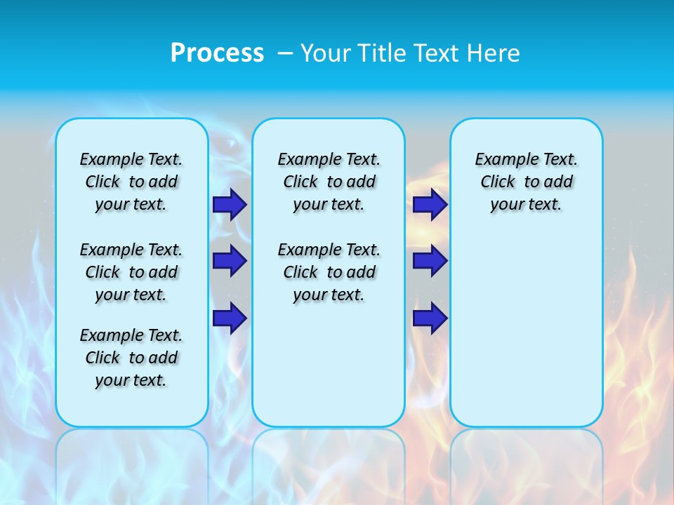 A Blue And Yellow Fire Dragon Powerpoint Presentation PowerPoint Template