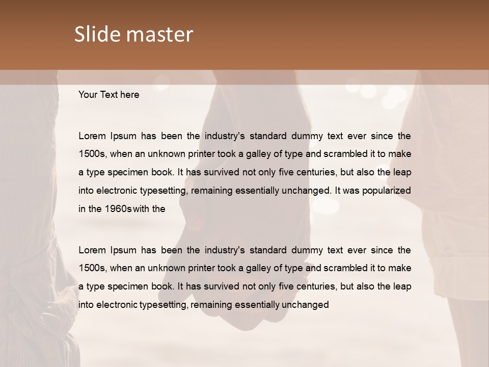 Textured Rough Vintage PowerPoint Template