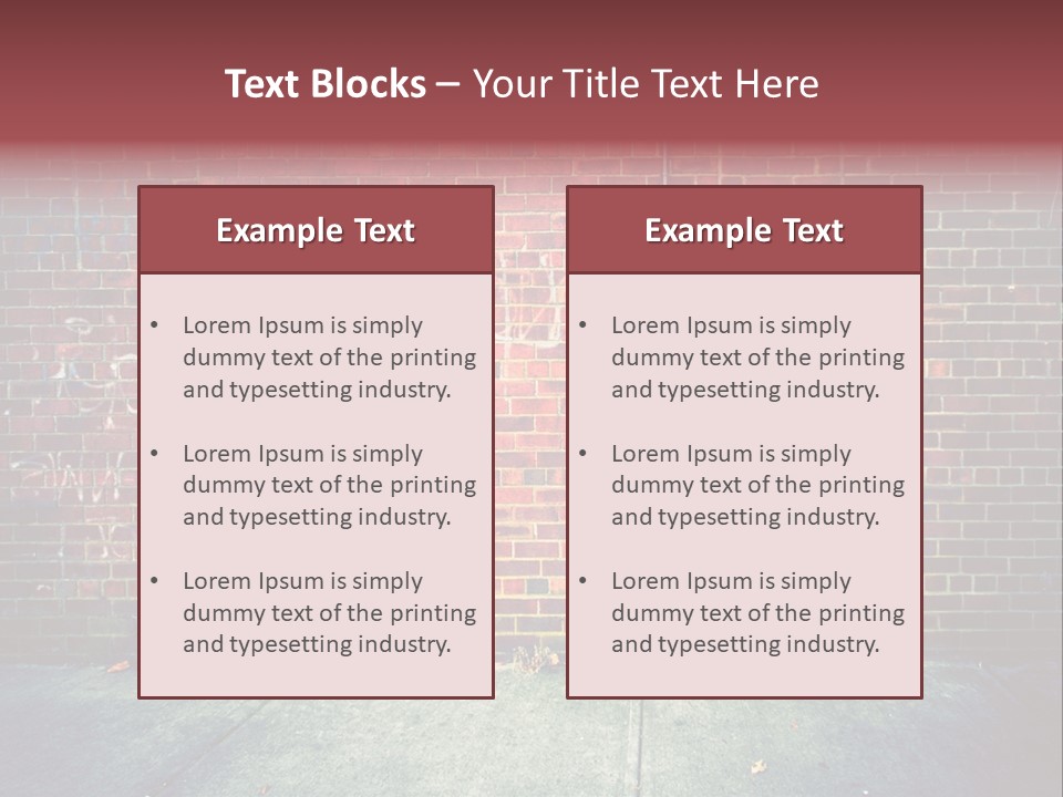 Textured Rough Vintage PowerPoint Template