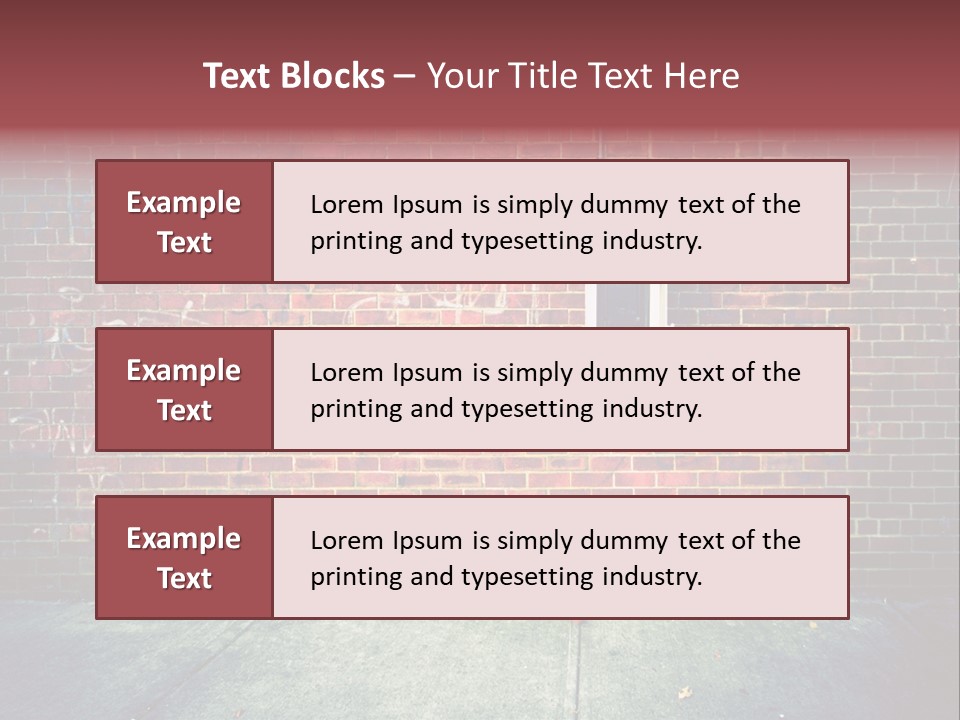 Textured Rough Vintage PowerPoint Template