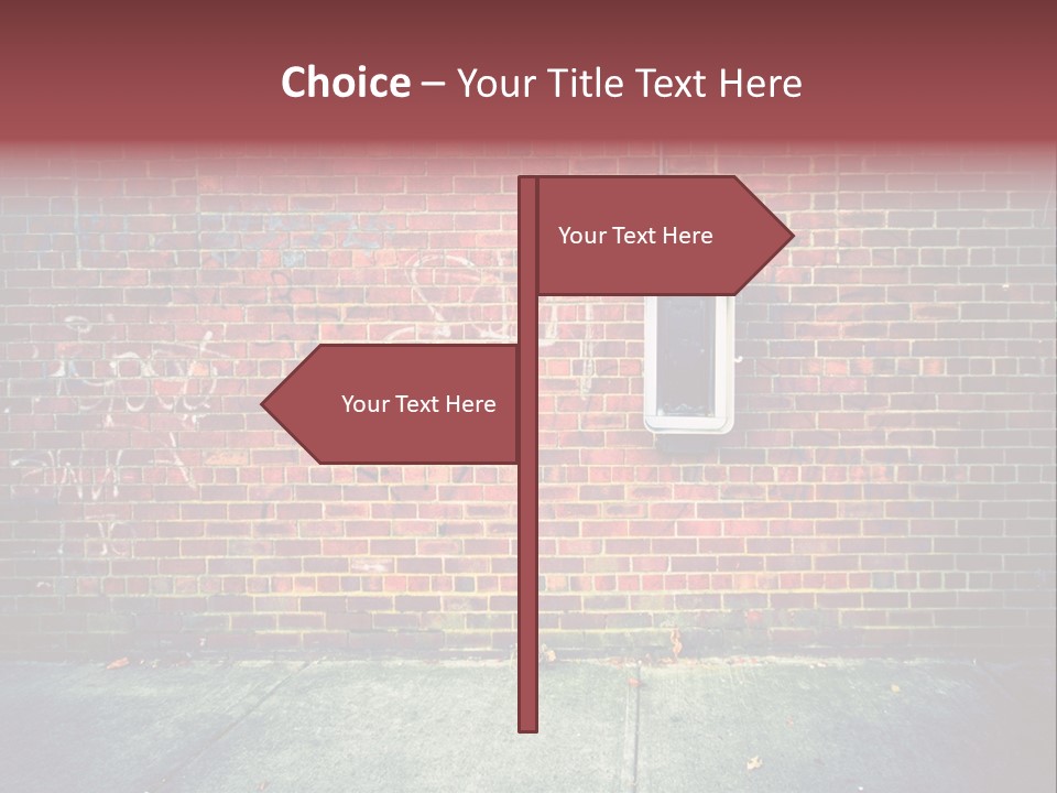 Textured Rough Vintage PowerPoint Template