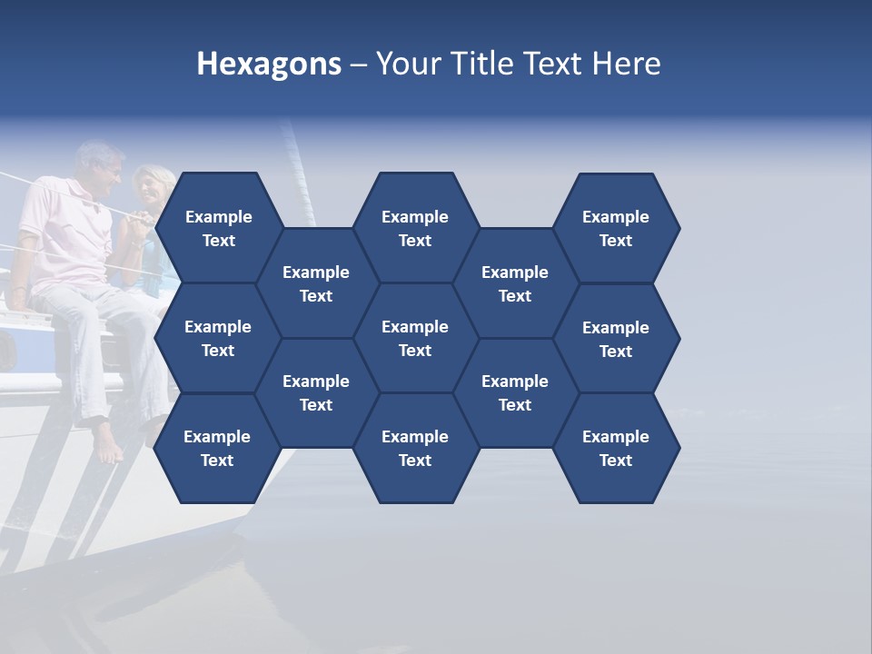 Caribbean Dating Boat PowerPoint Template