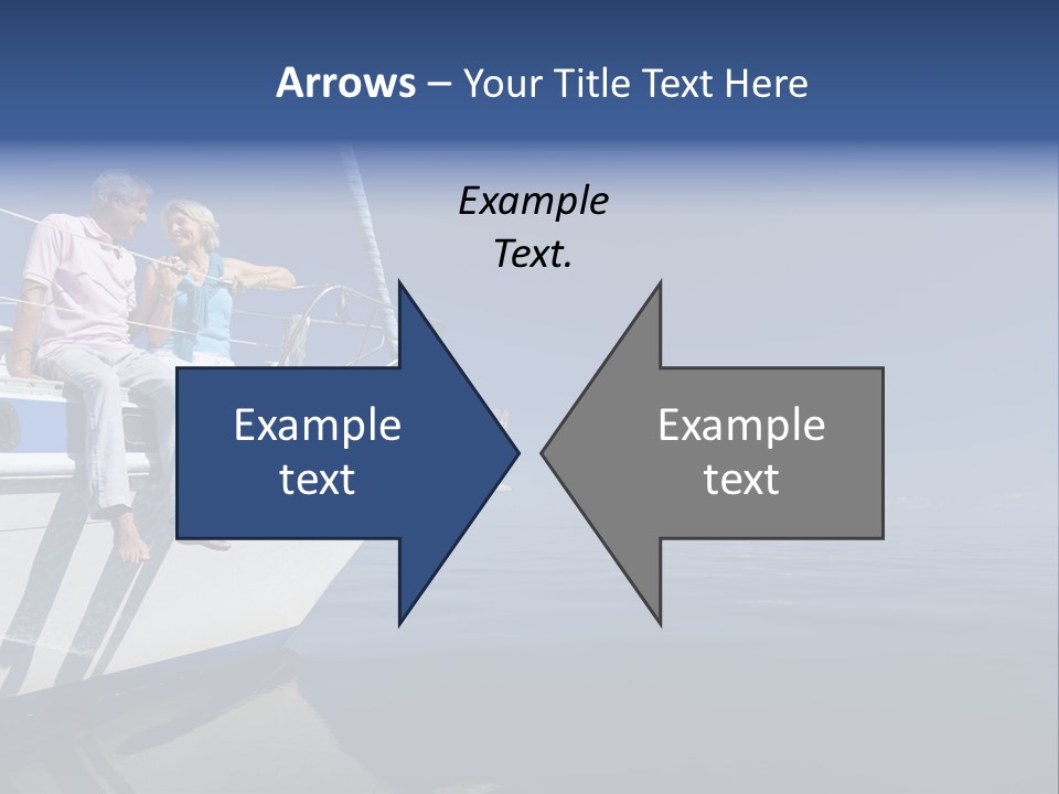 Caribbean Dating Boat PowerPoint Template