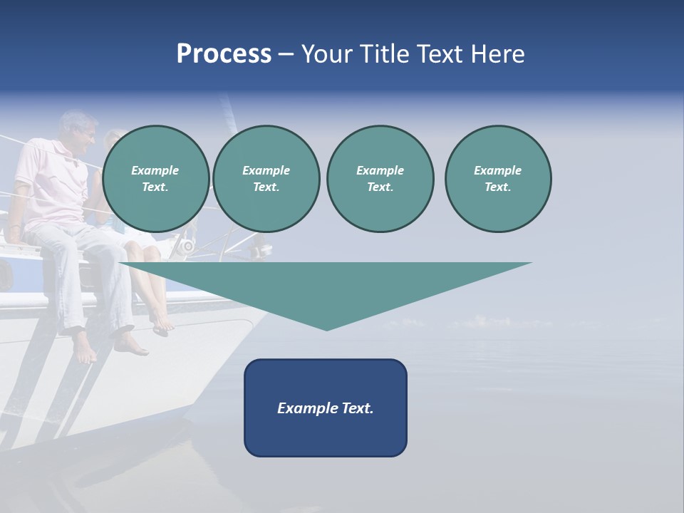 Caribbean Dating Boat PowerPoint Template