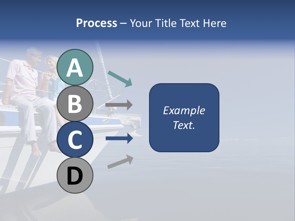 Caribbean Dating Boat PowerPoint Template