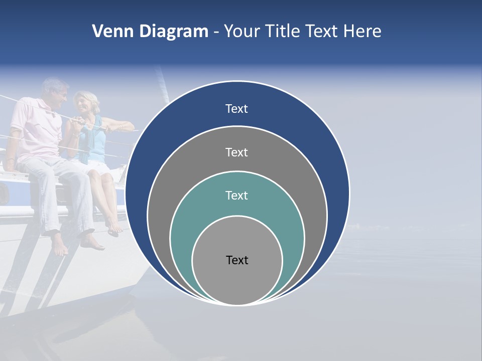 Caribbean Dating Boat PowerPoint Template