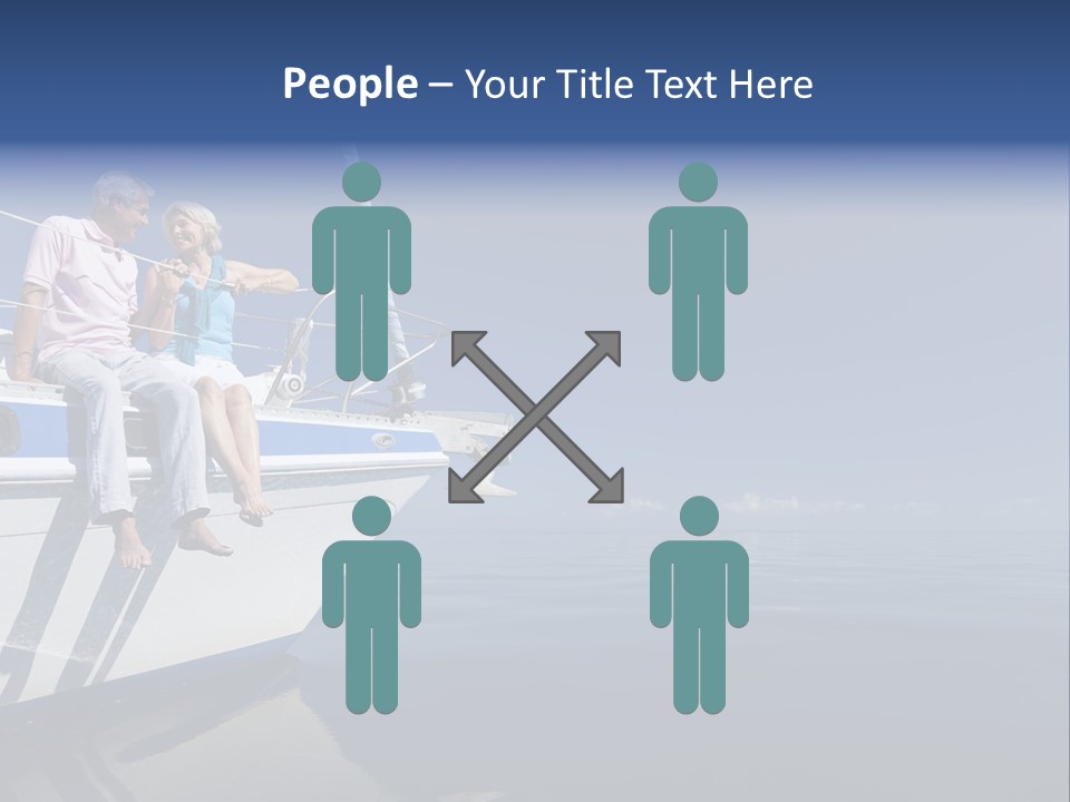 Caribbean Dating Boat PowerPoint Template