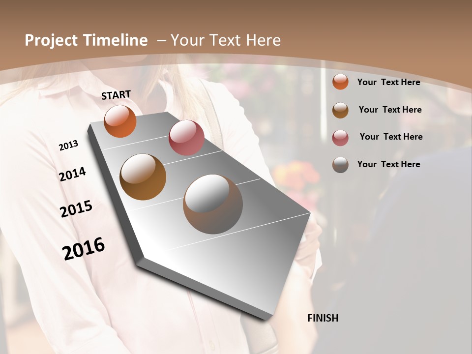 Retail Inside Credit PowerPoint Template
