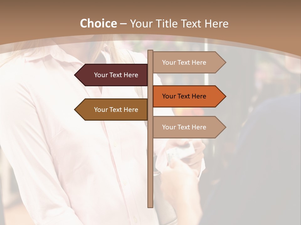 Retail Inside Credit PowerPoint Template