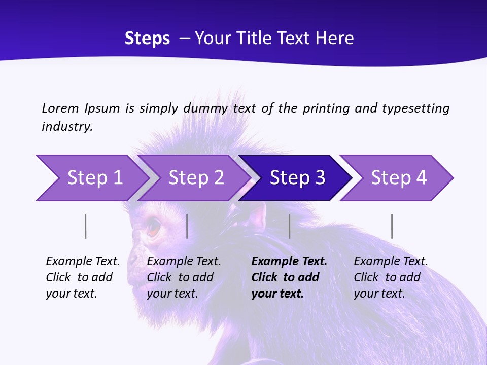 Isolated Eat Wildlife PowerPoint Template