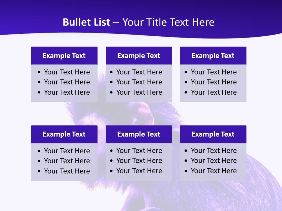 Isolated Eat Wildlife PowerPoint Template