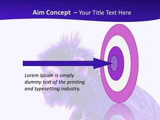 Isolated Eat Wildlife PowerPoint Template