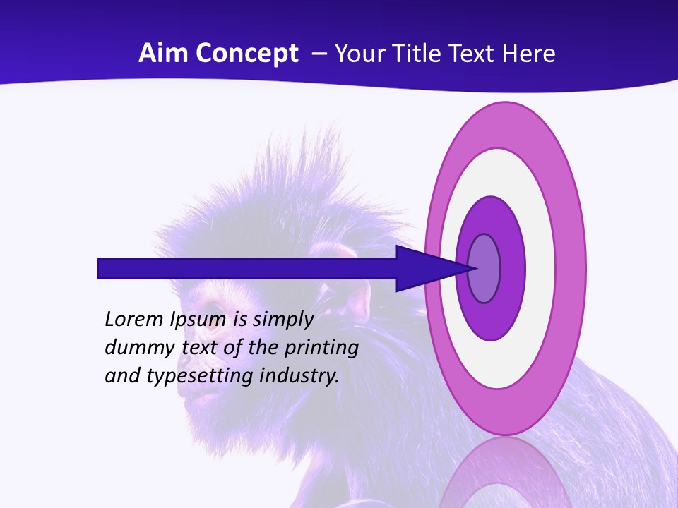 Isolated Eat Wildlife PowerPoint Template