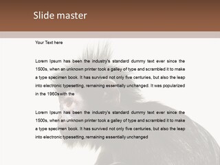 Forest Strong Orange PowerPoint Template