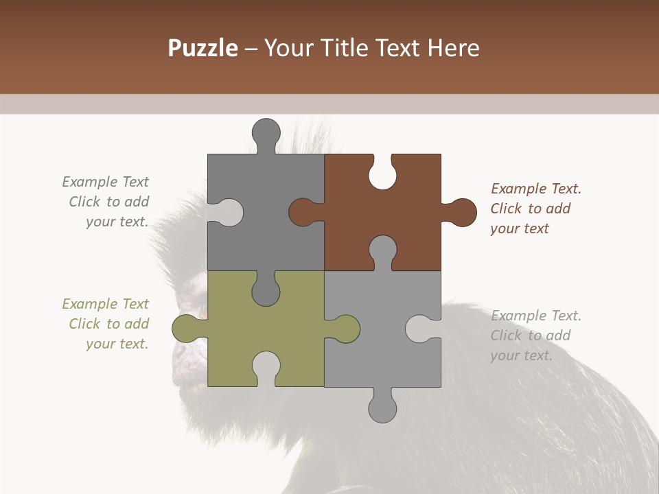 Forest Strong Orange PowerPoint Template