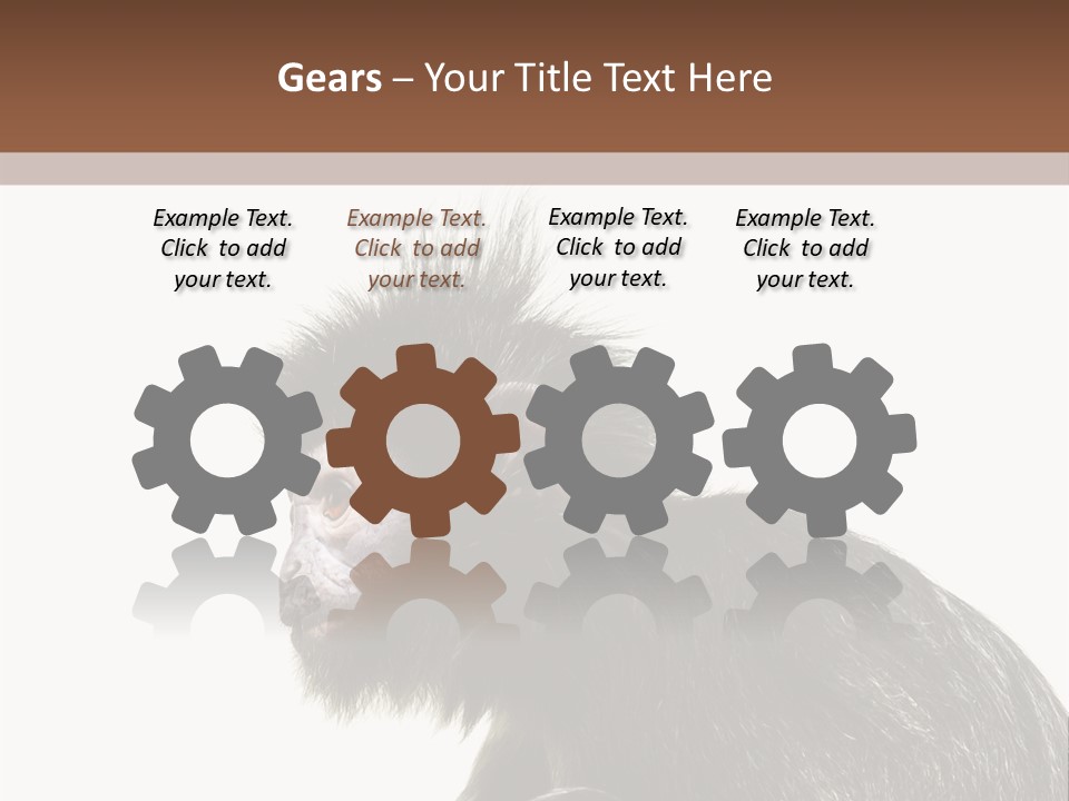Forest Strong Orange PowerPoint Template