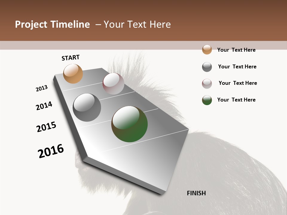Forest Strong Orange PowerPoint Template