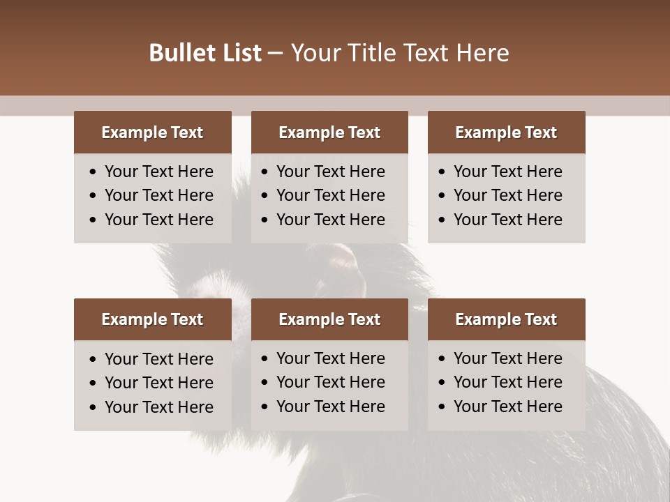 Forest Strong Orange PowerPoint Template