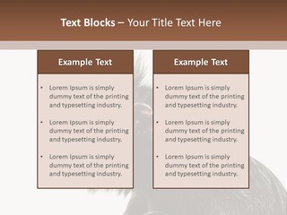 Forest Strong Orange PowerPoint Template