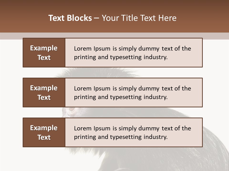 Forest Strong Orange PowerPoint Template