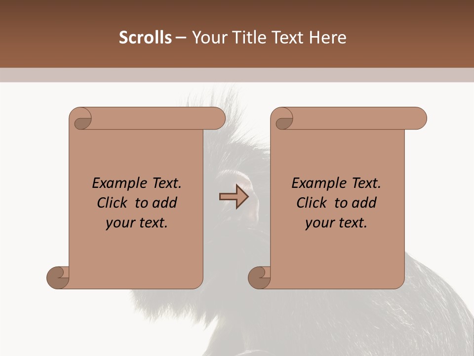 Forest Strong Orange PowerPoint Template