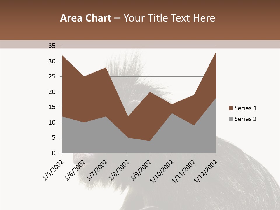 Forest Strong Orange PowerPoint Template