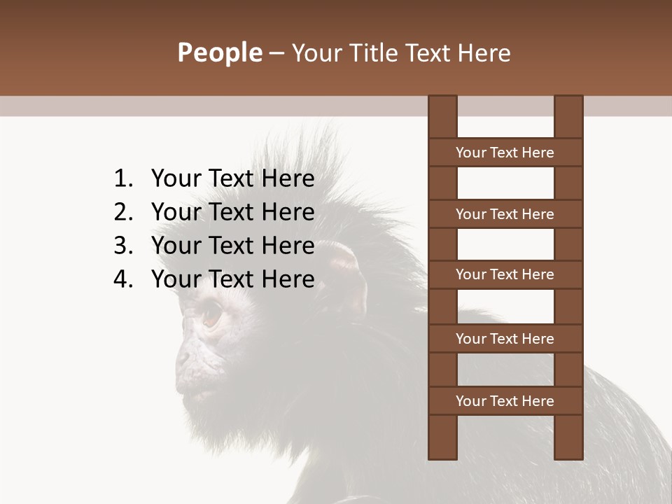 Forest Strong Orange PowerPoint Template