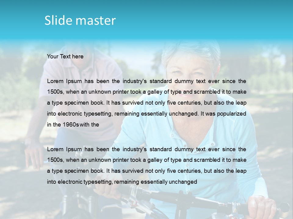 Country Portrait People PowerPoint Template