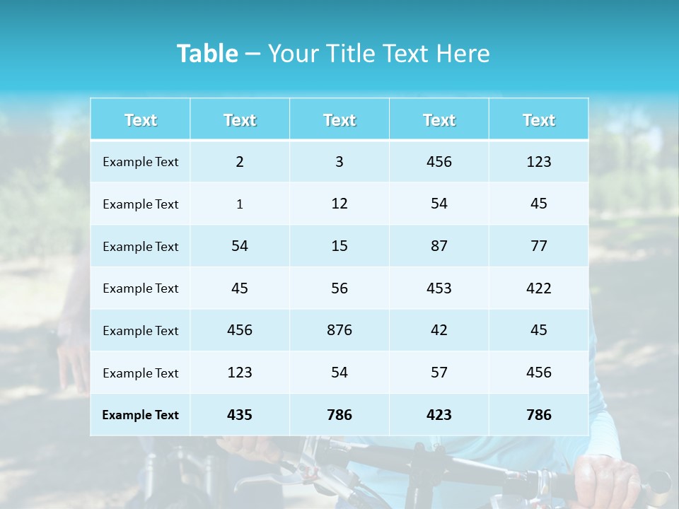 Country Portrait People PowerPoint Template