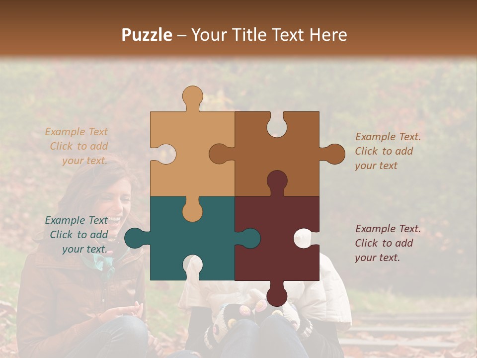 Two Women Sitting On The Ground Talking To Each Other PowerPoint Template