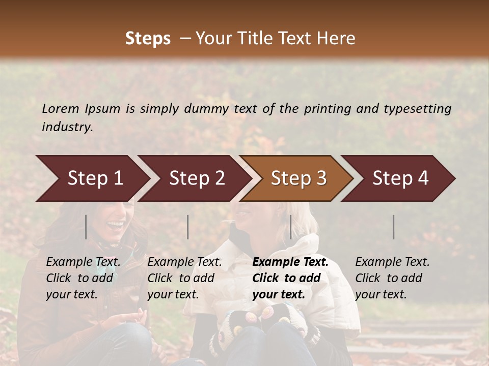 Two Women Sitting On The Ground Talking To Each Other PowerPoint Template