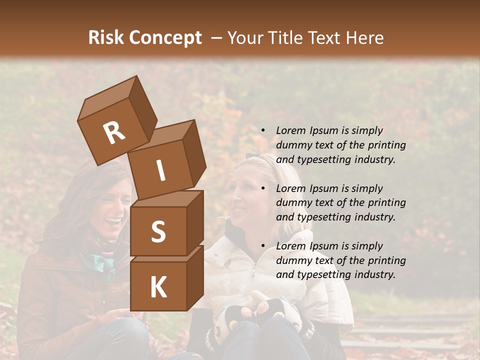 Two Women Sitting On The Ground Talking To Each Other PowerPoint Template