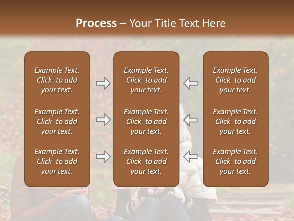 Two Women Sitting On The Ground Talking To Each Other PowerPoint Template