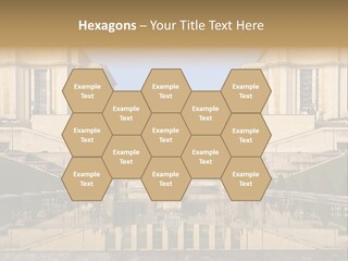 Trail Threedimensional Shape Lanes PowerPoint Template