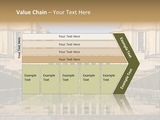 Trail Threedimensional Shape Lanes PowerPoint Template