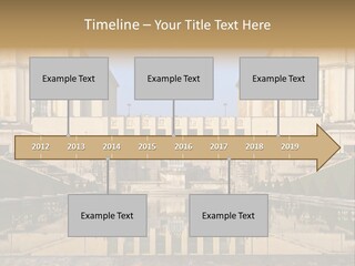 Trail Threedimensional Shape Lanes PowerPoint Template