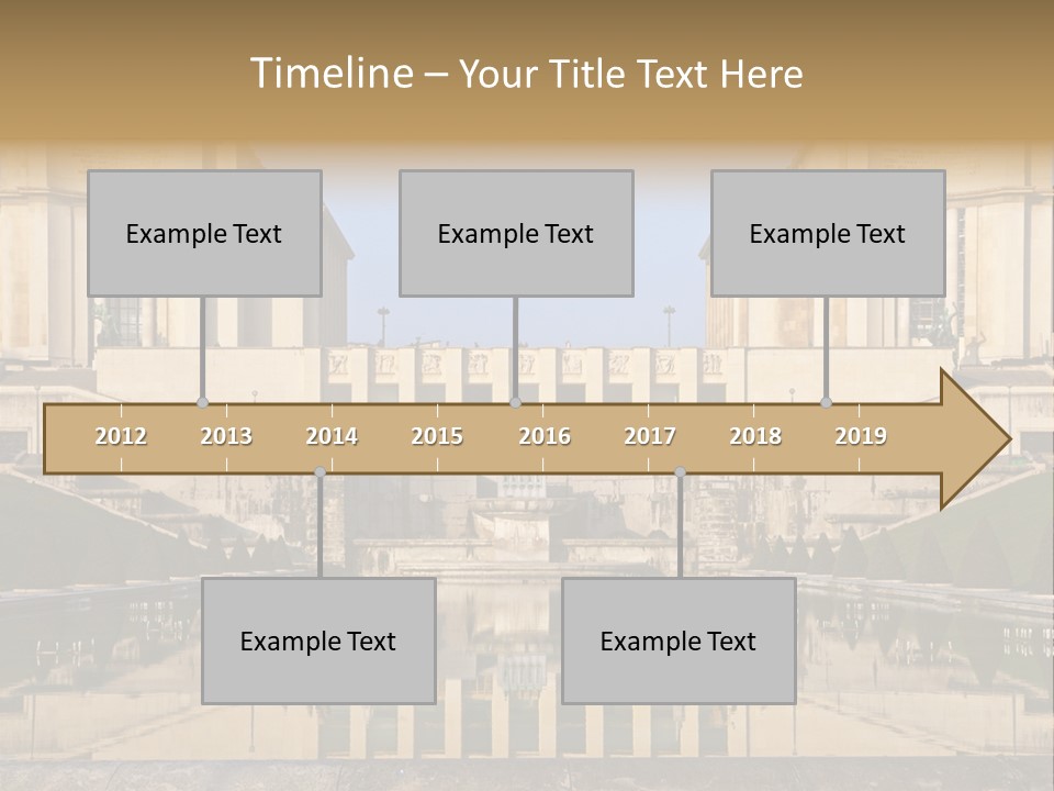 Trail Threedimensional Shape Lanes PowerPoint Template