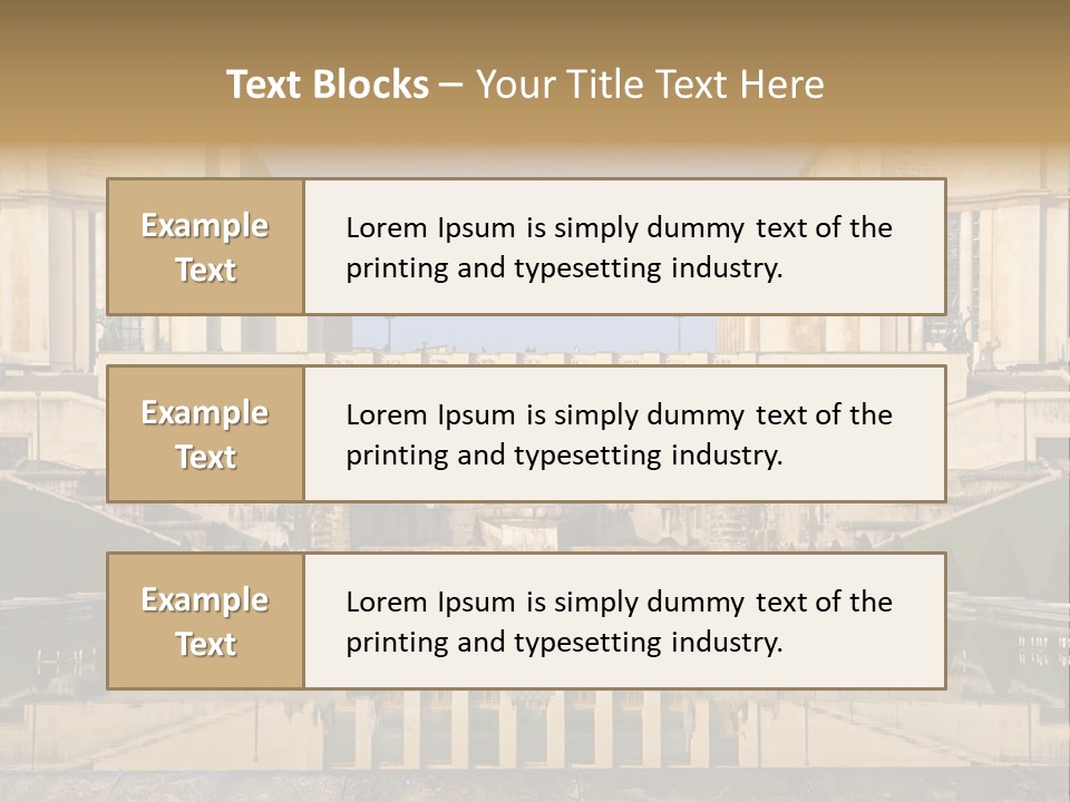 Trail Threedimensional Shape Lanes PowerPoint Template