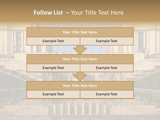 Trail Threedimensional Shape Lanes PowerPoint Template