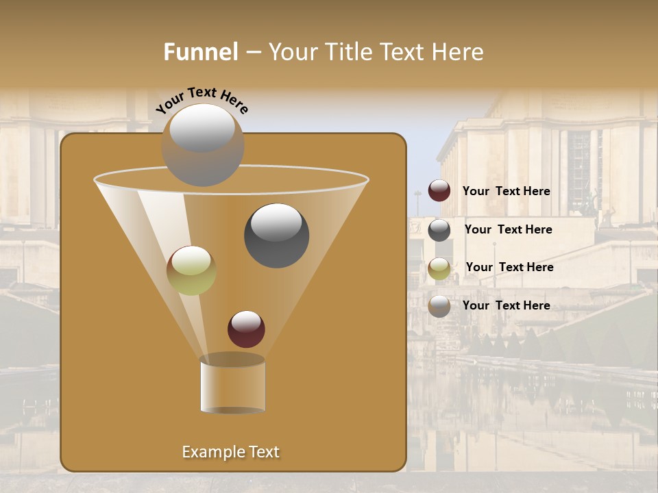 Trail Threedimensional Shape Lanes PowerPoint Template
