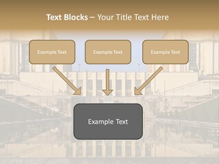 Trail Threedimensional Shape Lanes PowerPoint Template