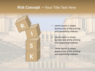 Trail Threedimensional Shape Lanes PowerPoint Template