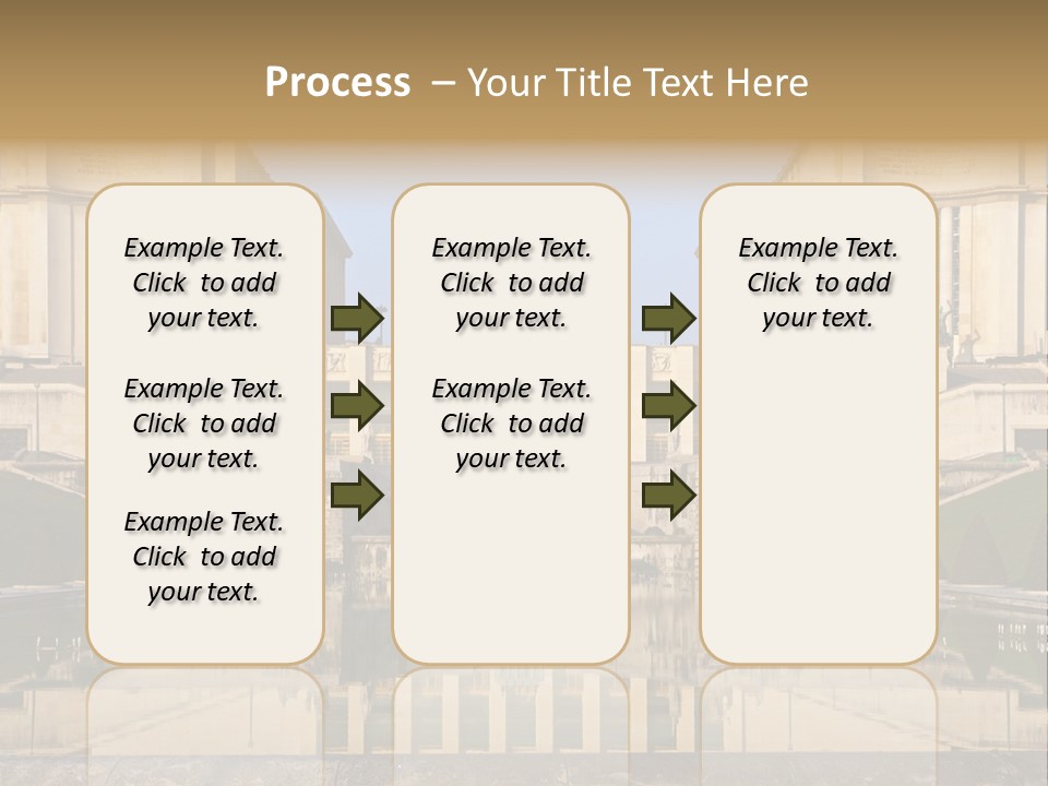 Trail Threedimensional Shape Lanes PowerPoint Template