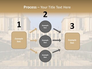 Trail Threedimensional Shape Lanes PowerPoint Template