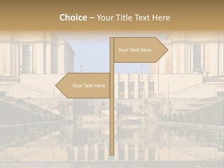 Trail Threedimensional Shape Lanes PowerPoint Template
