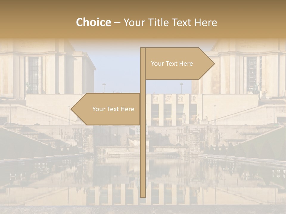 Trail Threedimensional Shape Lanes PowerPoint Template