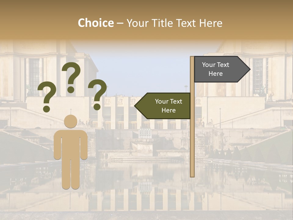 Trail Threedimensional Shape Lanes PowerPoint Template