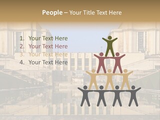 Trail Threedimensional Shape Lanes PowerPoint Template