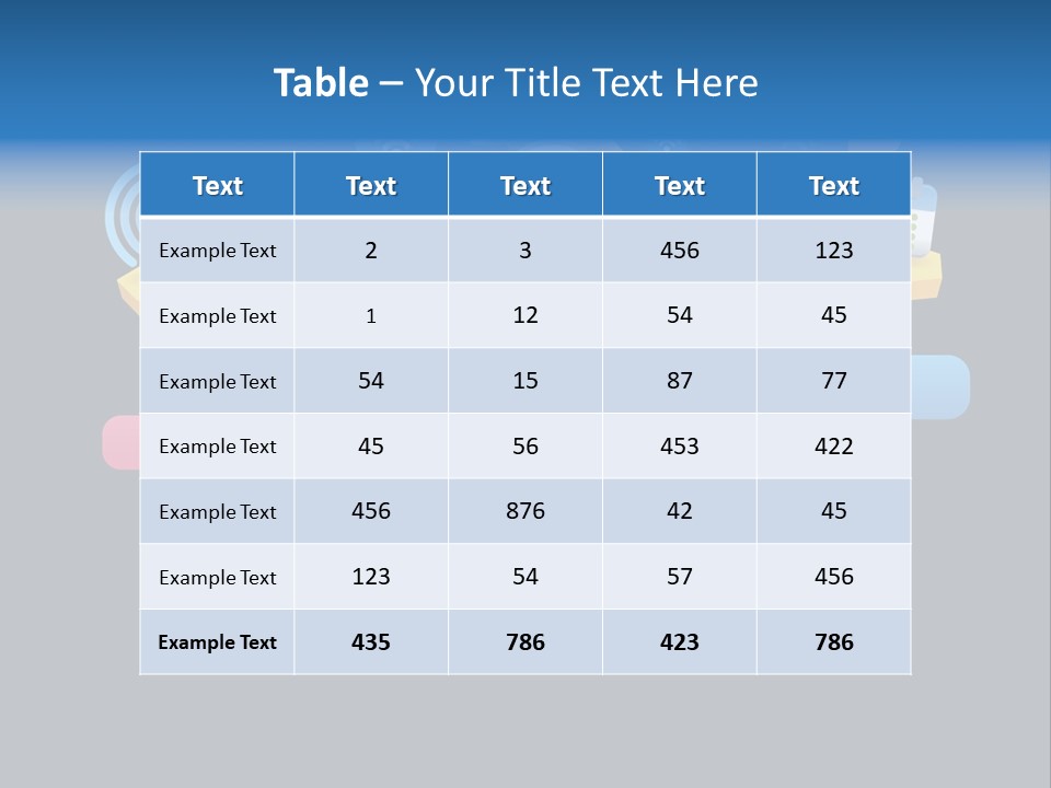 Connection Design Element Speech Bubble PowerPoint Template