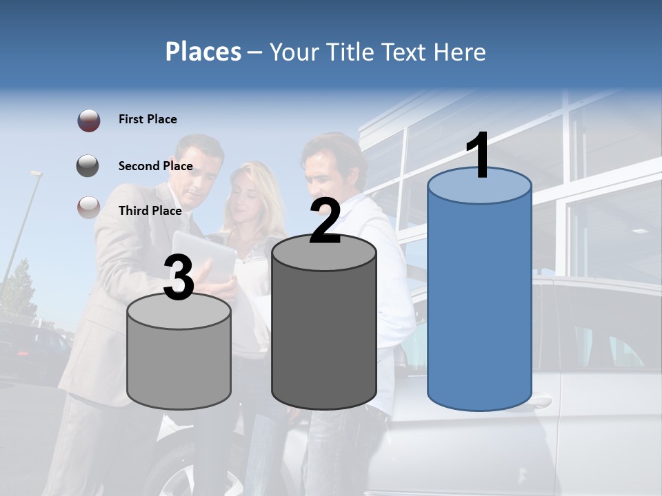 Automobile Android Pda PowerPoint Template